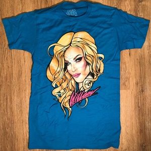 Hot Topic ‘Willam’ T-Shirt (Medium/Blue)